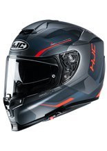 Kask integralny HJC RPHA 70 Kosis czarno-szaro-pomarańczowy