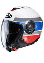 Open face helmet HJC i40 Tolan blue-red