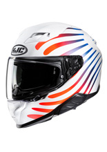 Kask integralny HJC F71 Zen biało-czerwono-niebieski + Gratisy