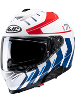Kask integralny HJC i71 Simo biało-czerwono-niebieski + Gratisy