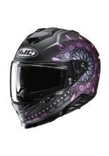 Kask integralny HJC i71 Niel czarno-różowy + Gratisy