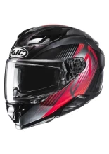 Kask integralny HJC F71 Catos czarno-czerwony + Gratisy