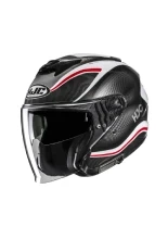 Kask otwarty HJC i31 Depe czarno-biały + Gratisy