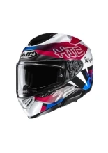 Kask integralny HJC RPHA 72 Goldy biało-czerwony + Gratisy