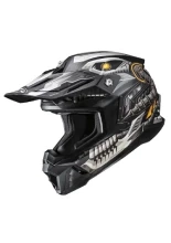 Kask enduro HJC C50 Mecha Beast czarno-szary + Gratisy