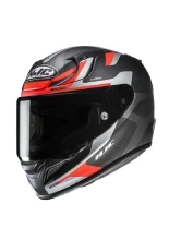 Kask integralny HJC RPHA 12 Carbon Xentra szaro-czerwony + Gratisy