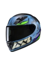 Kask integralny dziecięcy HJC Y10 Frank niebieski + Gratisy