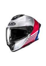 Kask integralny HJC C71 Morix biało-czerwony + Gratisy