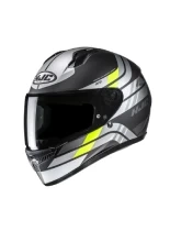 Kask integralny HJC C10 Hiper szaro-żółty + Gratisy