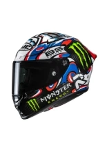 Kask integralny HJC RPHA 1 V2 Carbon Quartarara Le Mans 3 Replica czarno-niebieski + Gratisy