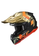 Kask enduro HJC C50 Primal złoto-czarny + Gratisy