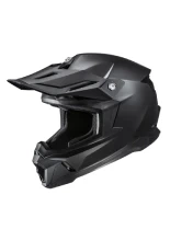 Kask enduro HJC C50 Solid Semi Flat czarny + Gratisy