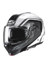 Kask szczękowy HJC F100 Reff szaro-biały + Gratisy