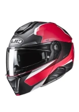 Kask szczękowy HJC i91 Felio czarno-czerwony + Gratisy
