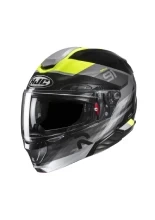 Kask szczękowy HJC RPHA 91 Madal czarno-żółty + Gratisy