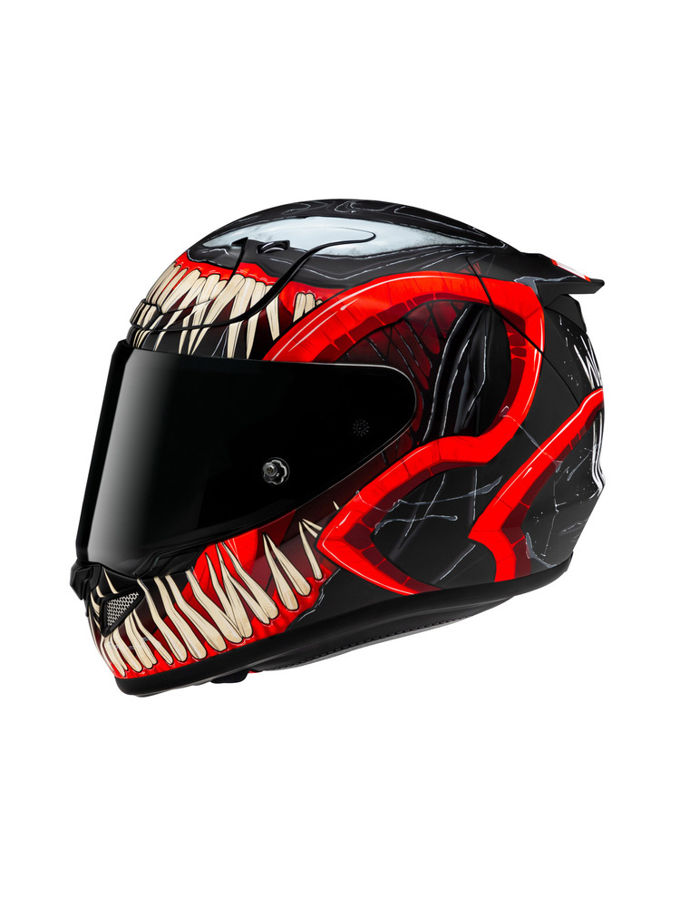 HJC RPHA12 Venom3 Lサイズ Kask integralny HJC RPHA 12 Venom 3 Marvel czarno-czerwony