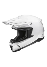 Kask enduro HJC C50 Solid biały + Gratisy