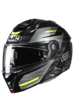 Kask szczękowy HJC i91 Dusk czarno-żółty + Gratisy