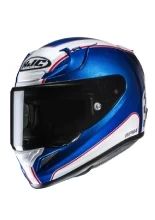 Kask integralny HJC RPHA 12 Respon niebiesko-biały + Gratisy