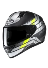 Kask integralny HJC C10 Hiper szaro-żółty + Gratisy