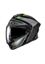 Kask integralny HJC C71 Faber czarno-zielony + Gratisy