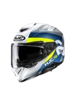 Kask integralny HJC RPHA 72 Phyta biało-niebieski + Gratisy