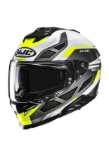 Kask integralny HJC i71 Zest biało-żółty + Gratisy