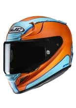 Kask integralny HJC RPHA 12 Respon pomarańczowo-niebieski + Gratisy