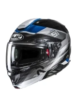 Kask szczękowy HJC RPHA 91 Madal czarno-niebieski + Gratisy