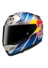 Kask integralny HJC RPHA 12 Red Bull Austin GP II srebrno-niebieski + Gratisy