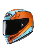 Kask integralny HJC RPHA 12 Respon pomarańczowo-niebieski + Gratisy