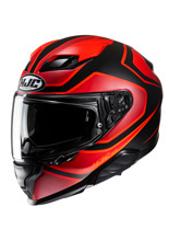 Kask integralny HJC F71 Idle czerwono-czarny