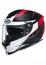 Kask integralny HJC RPHA 70 Sampra czarno-biało-czerwony
