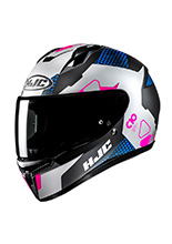 Kask integralny HJC C10 Aspa czarno-szary + Gratisy