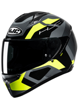 Kask integralny HJC C10 Tins szaro-żółty + Gratisy