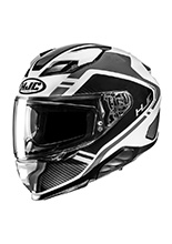 Kask integralny HJC F71 Tozz czarno-biały