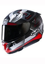 Kask integralny HJC RPHA 11 Nectus czarno-czerwono-biały