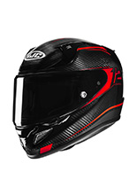 Kask integralny HJC RPHA 12 Carbon Keres czarno-czerwony + Gratisy