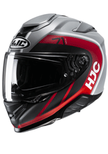 Kask integralny HJC RPHA 71 Mapos szaro-czarno-czerwony + Gratisy