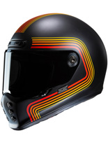 Kask integralny HJC V10 Foni czarno-czerwony + Gratisy