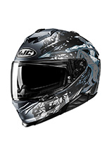 Kask integralny HJC i71 Taurus szaro-czarny + Gratisy