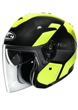 Kask otwarty HJC FG-JET Epen czarno-żółty