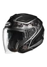 Kask otwarty HJC i31 Iona czarny + Gratisy