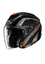 Kask otwarty HJC i31 Reno czarno-szary + Gratisy